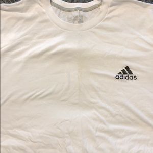 White Adidas T-Shirt